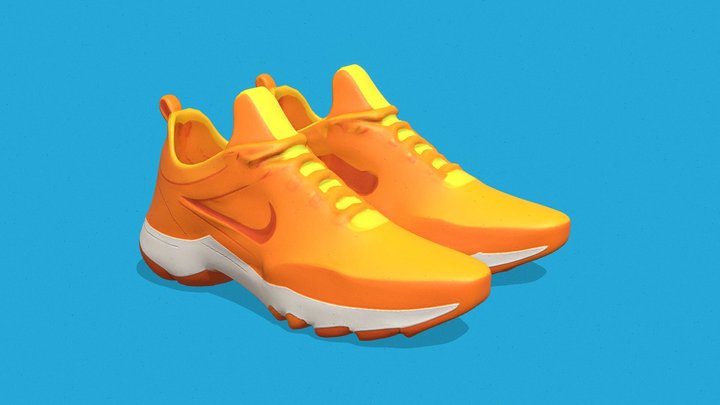 Nike Running Shoes 3D Model