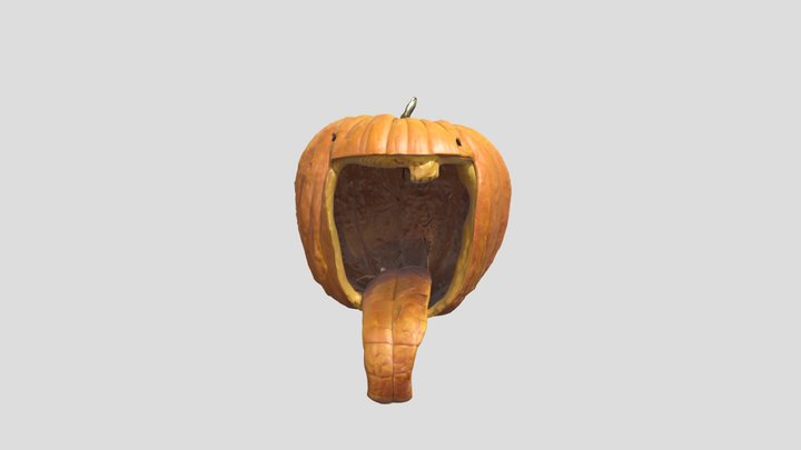 Freaky ahh pumpkin 3D Model