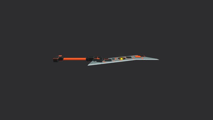 Stellar Claymore - Epic sword project - 2021 3D Model