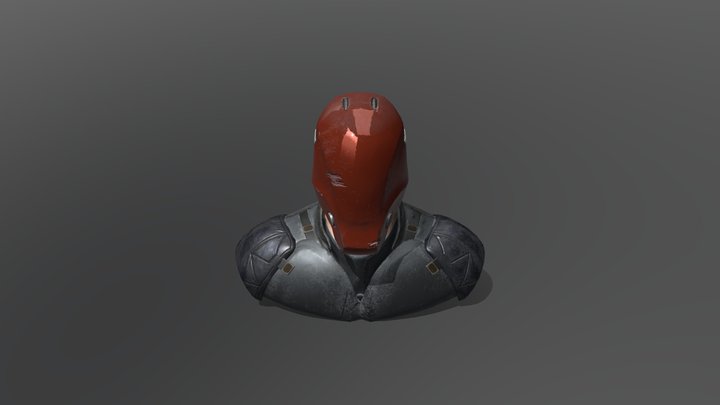 Red Hood Arkham Knight 3D Model