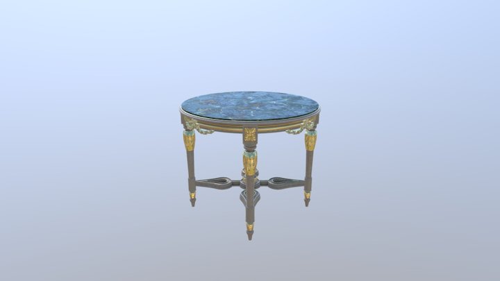 Roman table test 3D Model