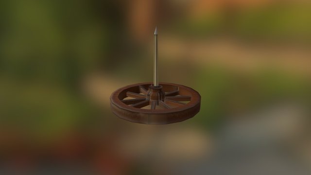 Western Candle (Grade) 3D Model