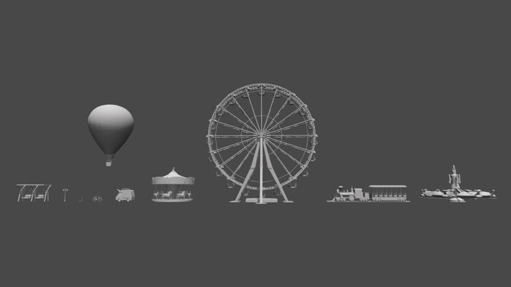 XYZ_HM_blocking 3D Model