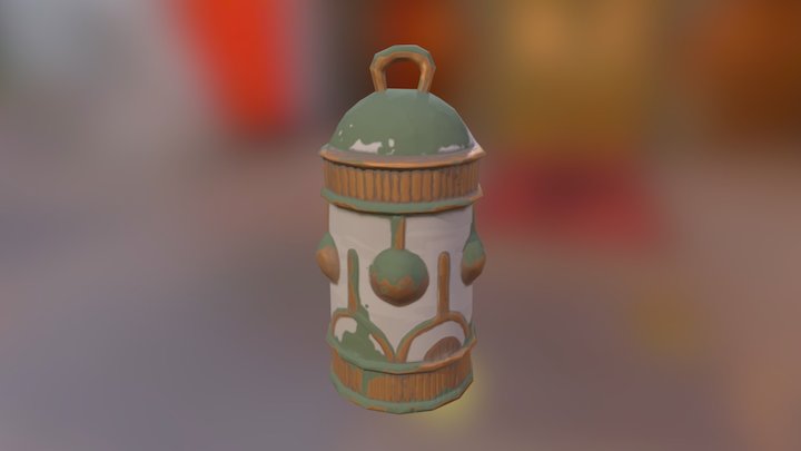 Poteau 3D Model