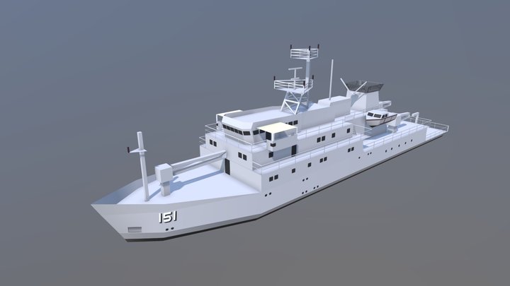 KD Perantau 3D Model
