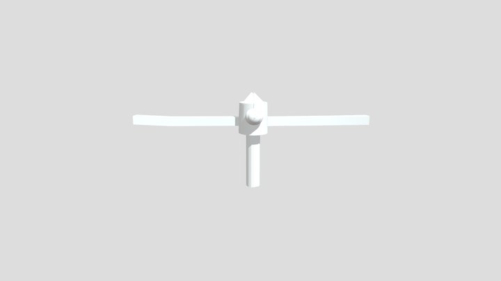Blue Mascot 3D Model