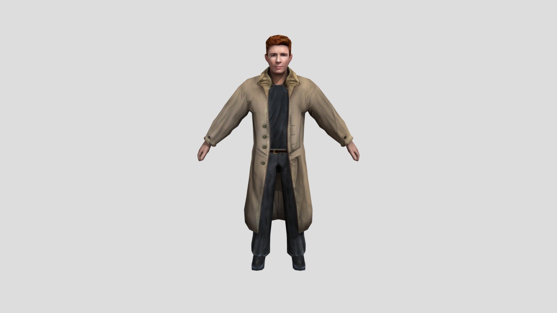 Rick Astley - Download Free 3D model by Explorian (@Explorian ...
