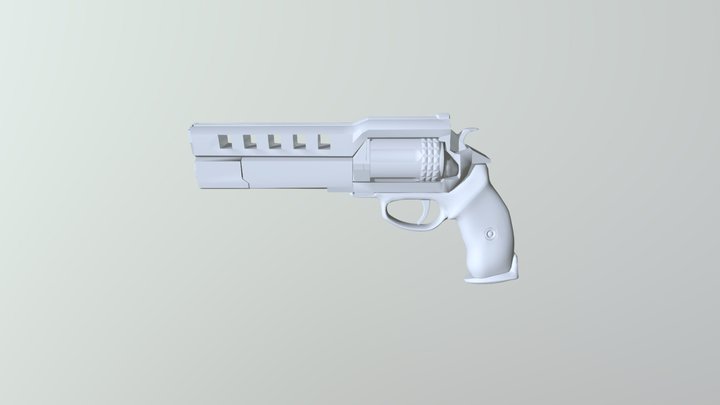 Destiny Hand cannon 3D Model