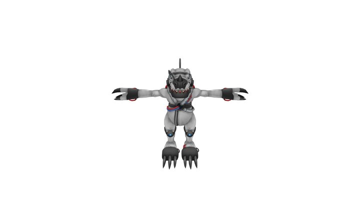 Digimon Links - MetalTyrannomon 3D Model