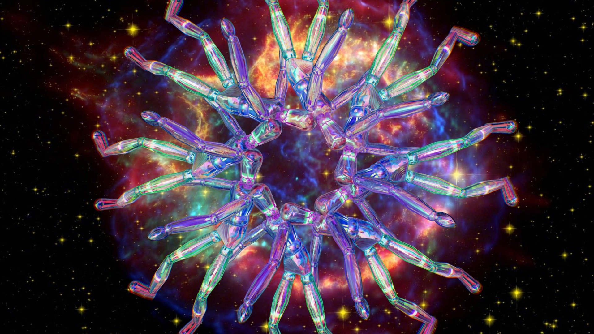 Spiral Dance Mandala