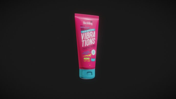 FREE 3D MODEL - Beauty Cream Tube 3D Model
