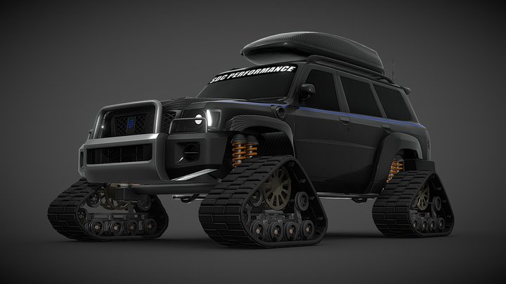 Nissan Super Snowland SDC PERFORMANCE™️ – Free 3D Model STL