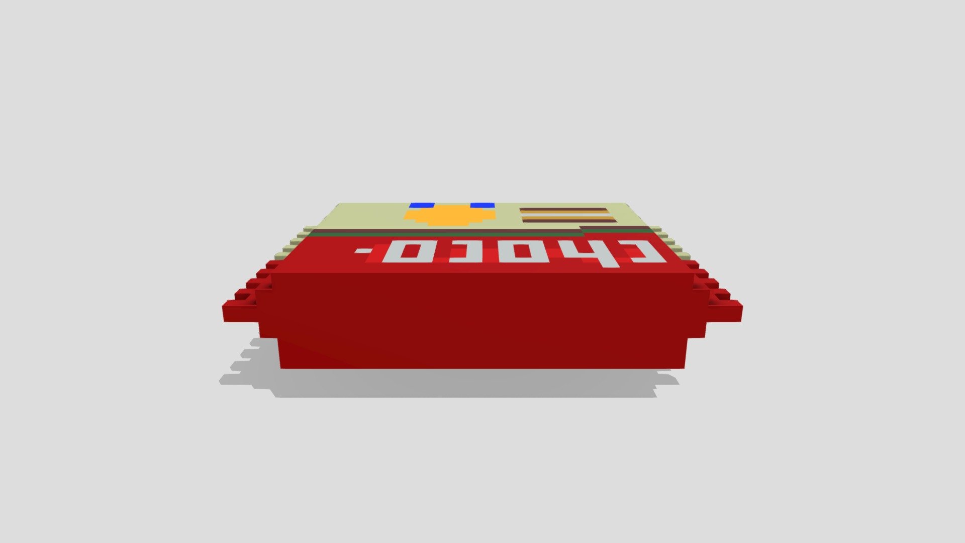 Чокопай - 3D model by odarennostt [d07aa0c] - Sketchfab