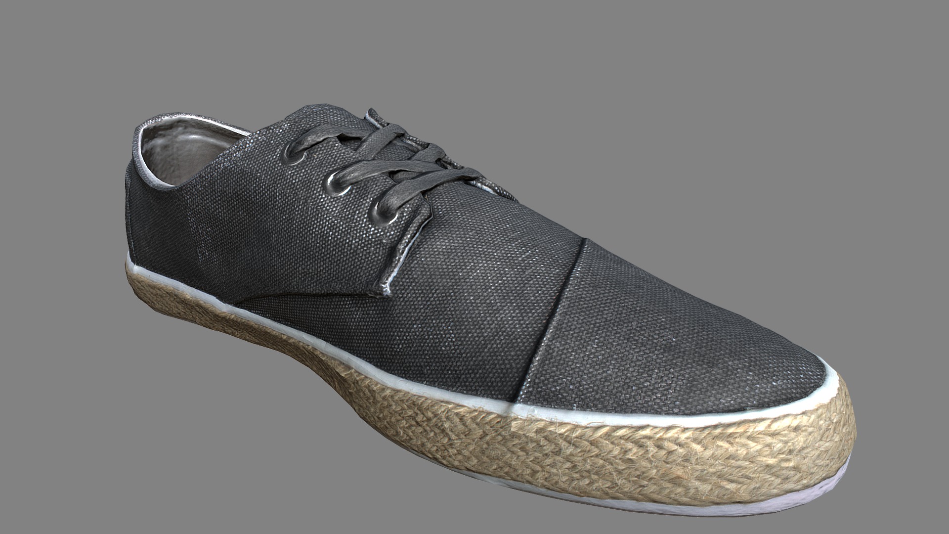 3D model Shoe low poly 3D model - This is a 3D model of the Shoe low poly 3D model. The 3D model is about a brown leather shoe.