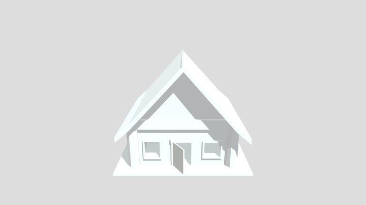 cabaña puta 3D Model