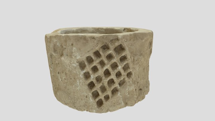 Brocal de pozo Andalusí. Tudela (Navarra) 3D Model