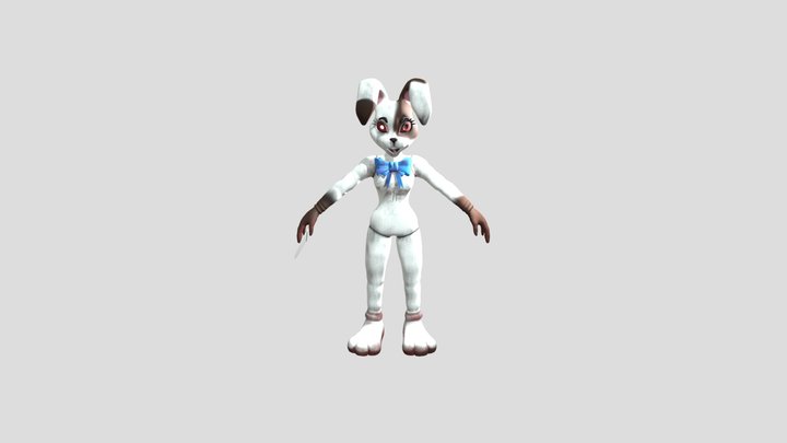 FNAF Security Breach: Vanny 3D Model