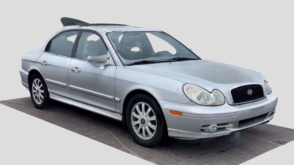 Photoscanned Hyundai Sonata