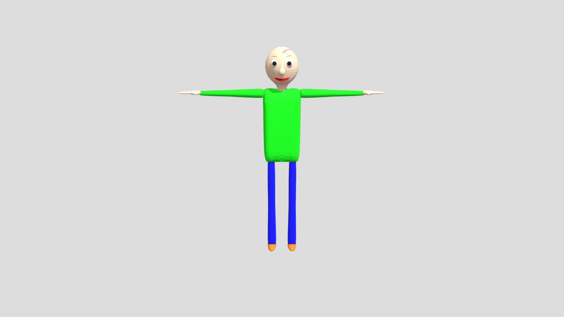 Baldi Doing The Gangnam Style - Download Free 3D model by ...