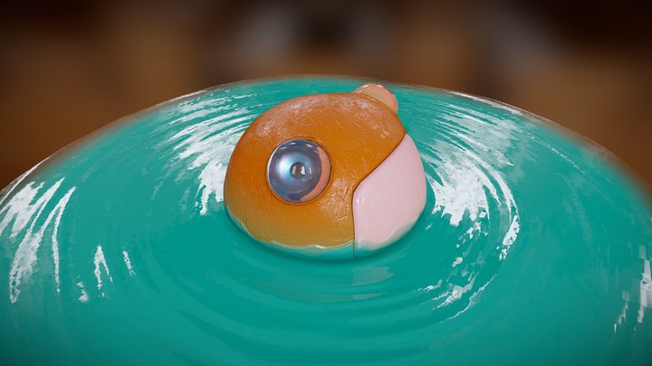 WaterMon 3D Model