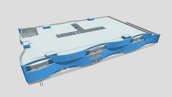 Осадчая и Илхомзода // МТК «Волна» 3D Model