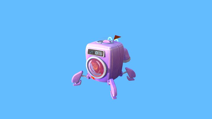 Space_Laundromat 2.0 3D Model