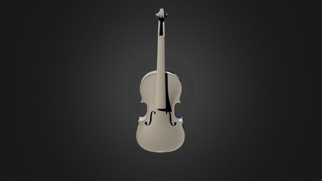 Raymond Schryer Violin 140 Full Body 3D Model