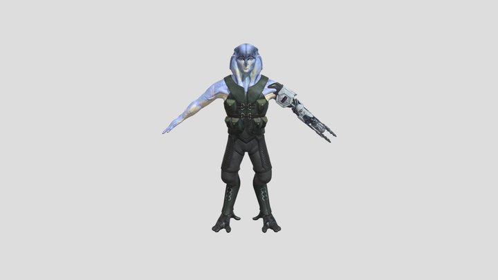 Rhipoc - Angaran Biologist 3D Model