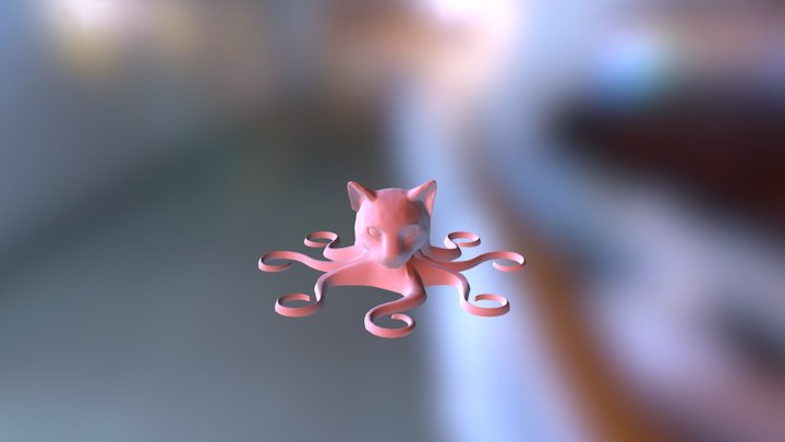 Octocat-v1 3D Model