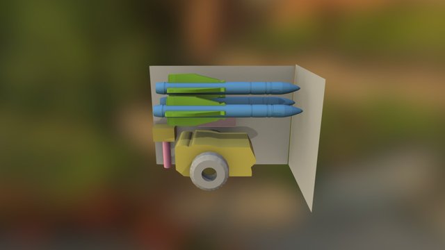 Cañon 3D Model