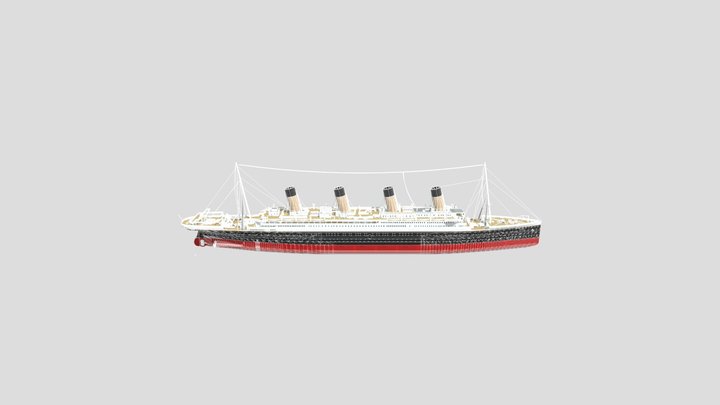 The rms titanic (again.) 3D Model