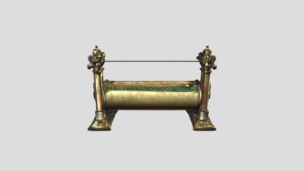 Spell Scroll — 3D Model | Game Ready | PBR Textu