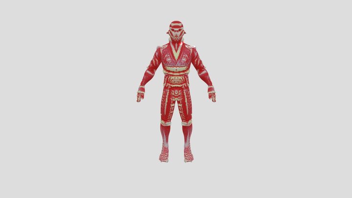 Samurai - Thriller 3D Model