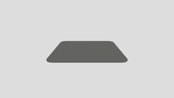 Mouse pad 3D Model