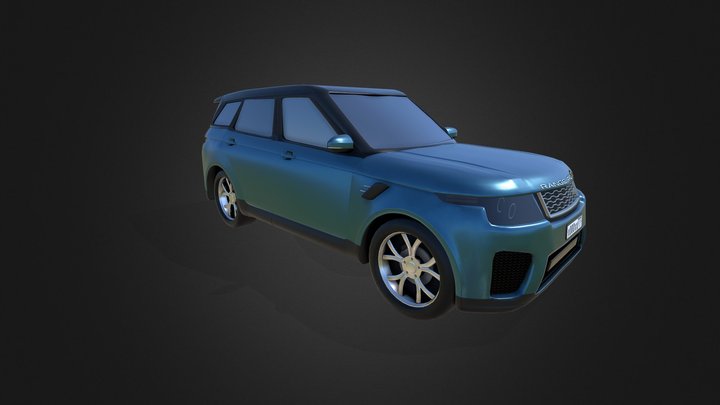 Range Rover Sport (2018) 3D Model