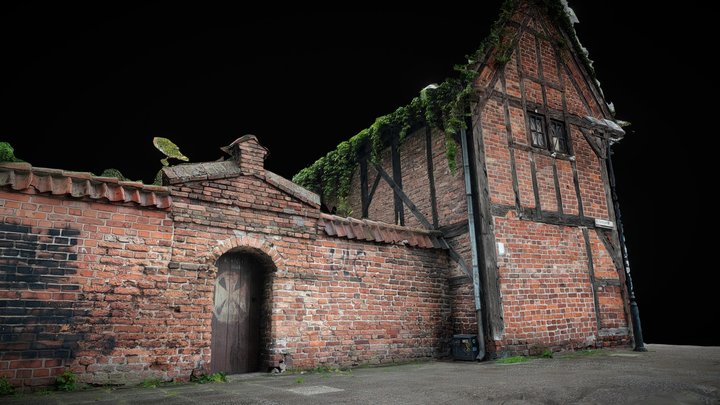 Gdansk, Center, Brick Door