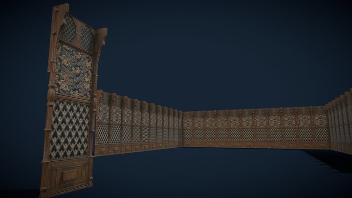Wall_ Woden_9_MB – Modelo 3D gratuito STL