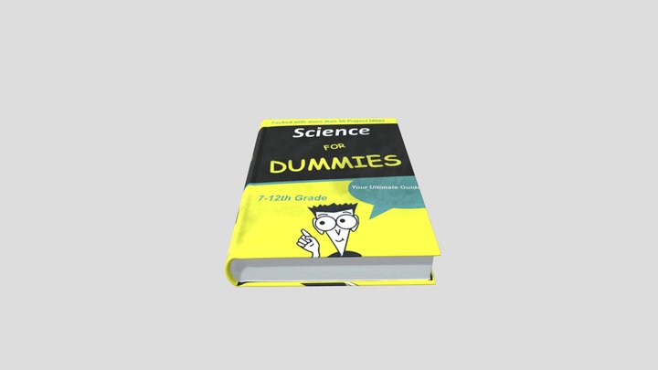 science for dummies book 3D Model