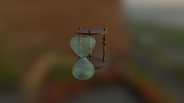 Hourglass...not sure why it's doing this 3D Model