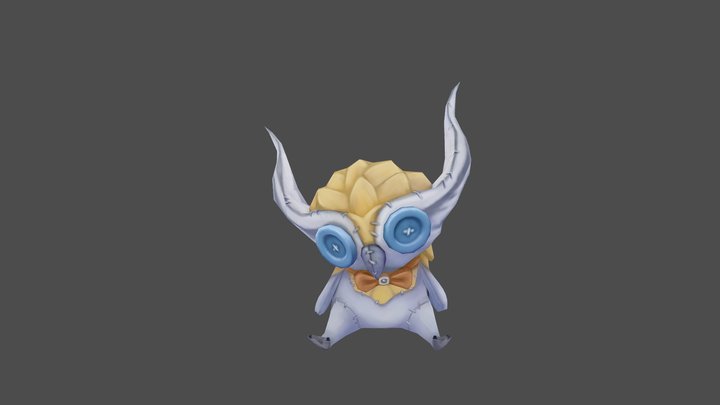 WoW Steward Plushie 3D Model