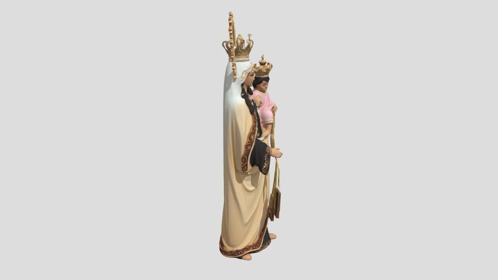 Our Lady of Mount Carmel of New Manila 3D Model