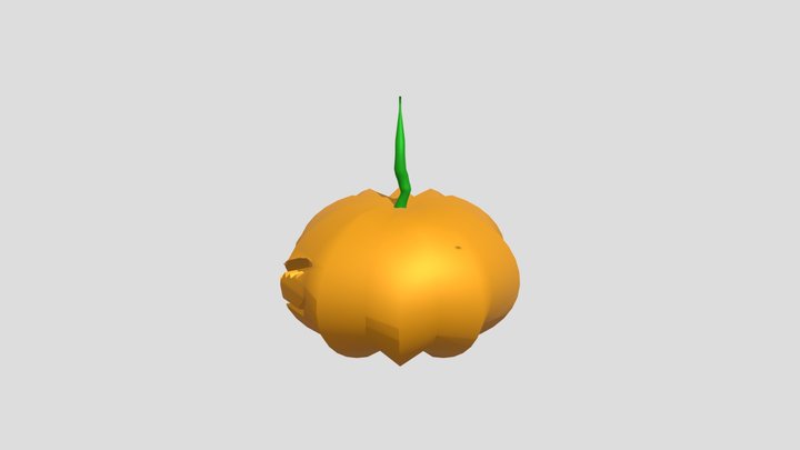 Pumpkin 3D Model