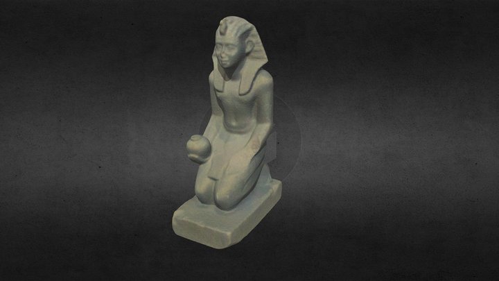 Egyptian Sculpture 3D Scan (Einstar) 3D Model