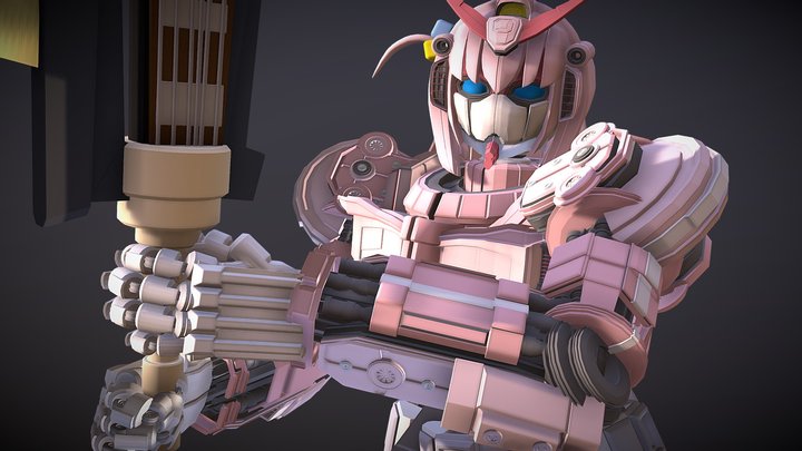 BOCHI the GUNDAM 3D Model