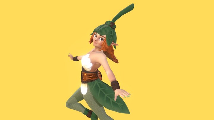 Pixie | Short Animation 3D Model