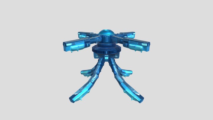 Space Ark remix META AI 3D Model