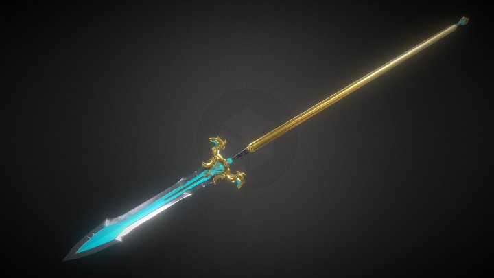 Aetheric Spear Finish 3D Model