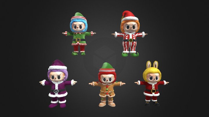 Labubu 3D models - Sketchfab