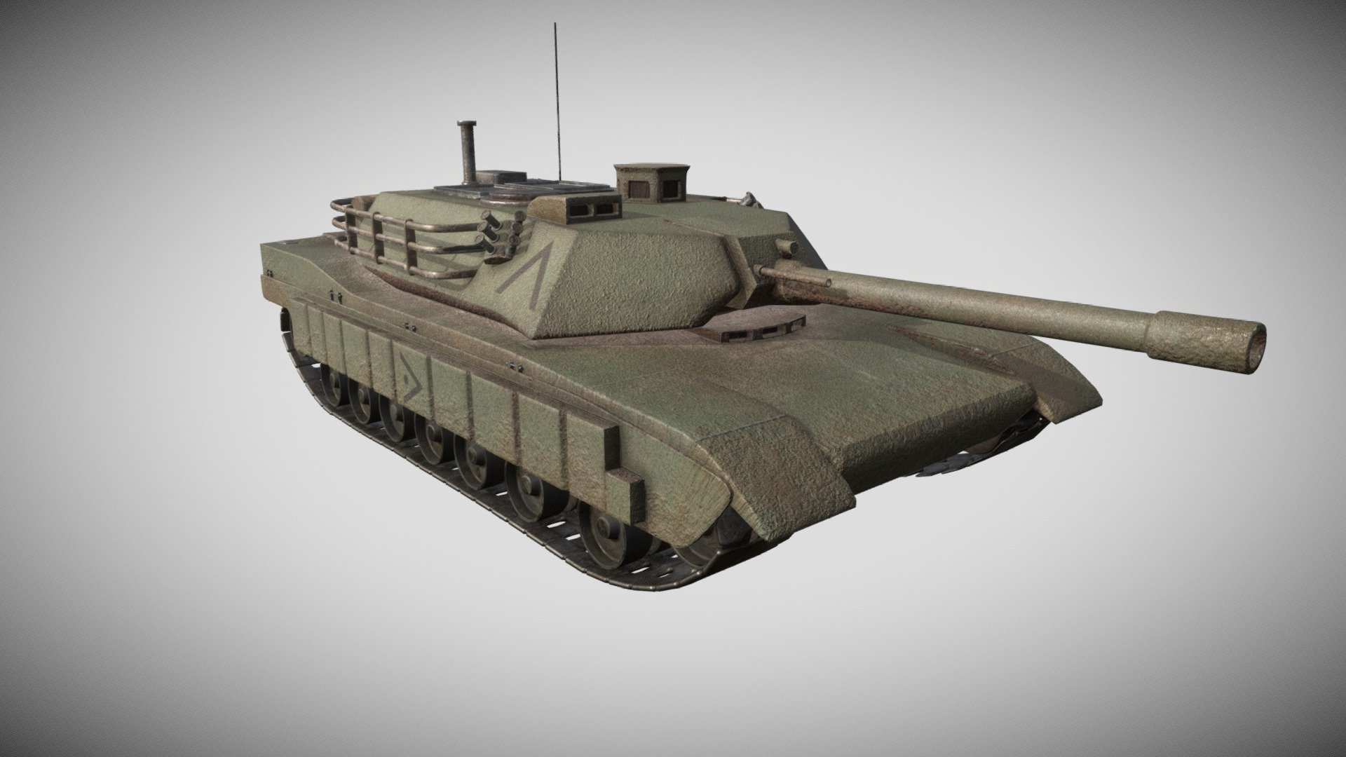 M1A1 Abrams - 3D model by Federico Oviedo (@Federico.Oviedo) [d086698 ...