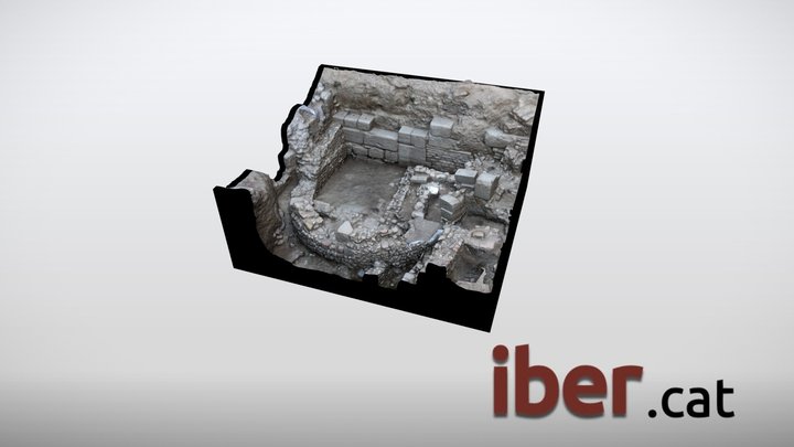 Excavació Cases Catedral (Tortosa, Baix Ebre) 3D Model
